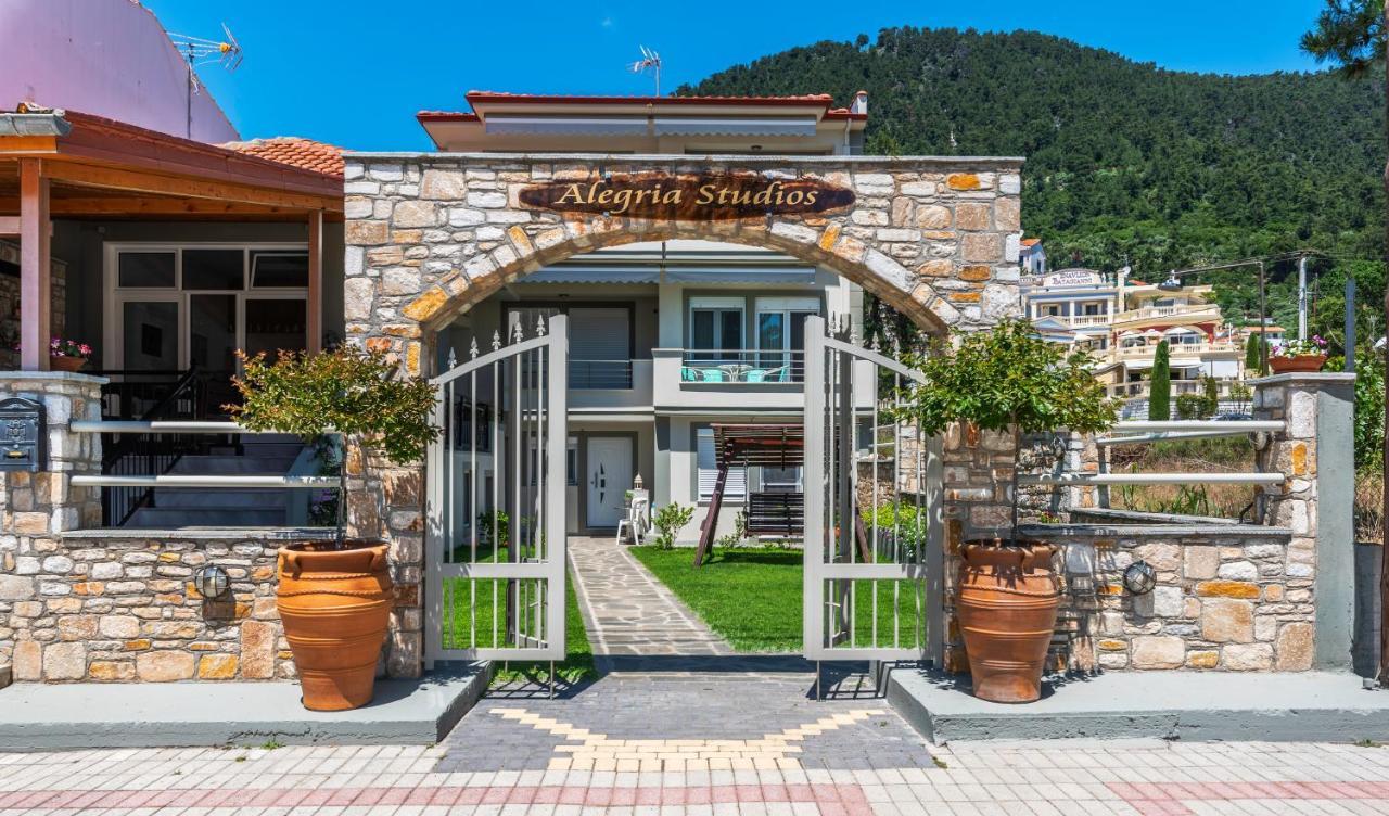 Alegria Studios Chrisi Ammoudia Exterior foto